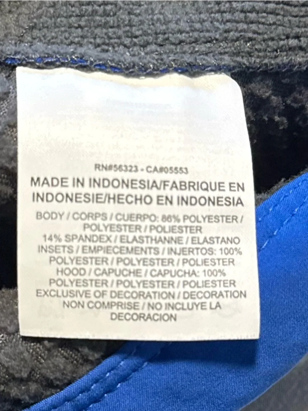 Nike Royal Blue Full-Zip Therma-Fit Jacket